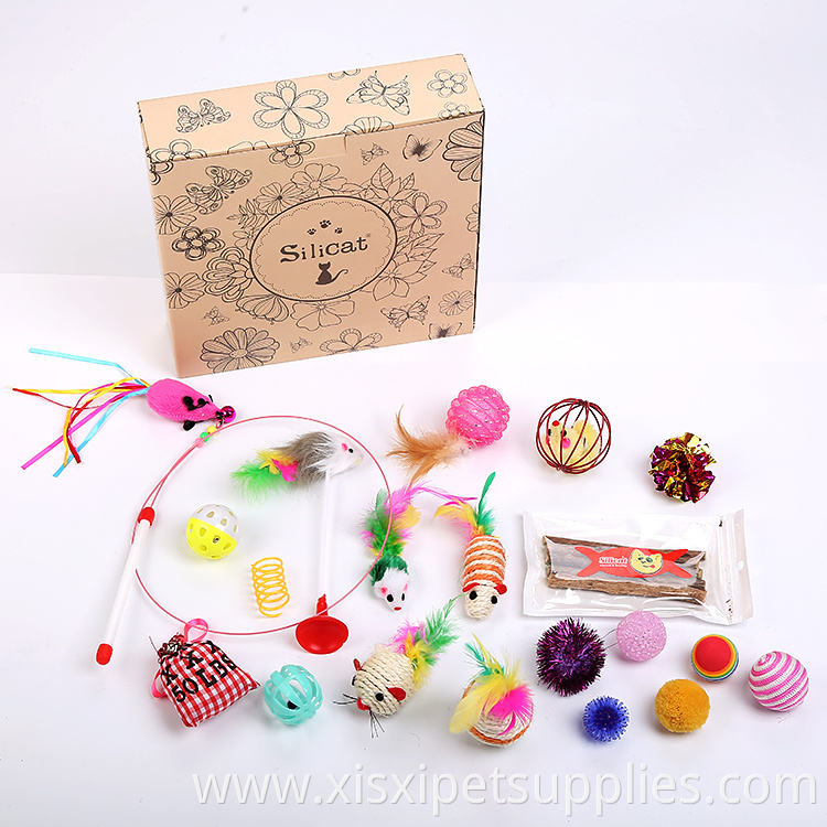 amazon hot selling cat toy pack 20pcs